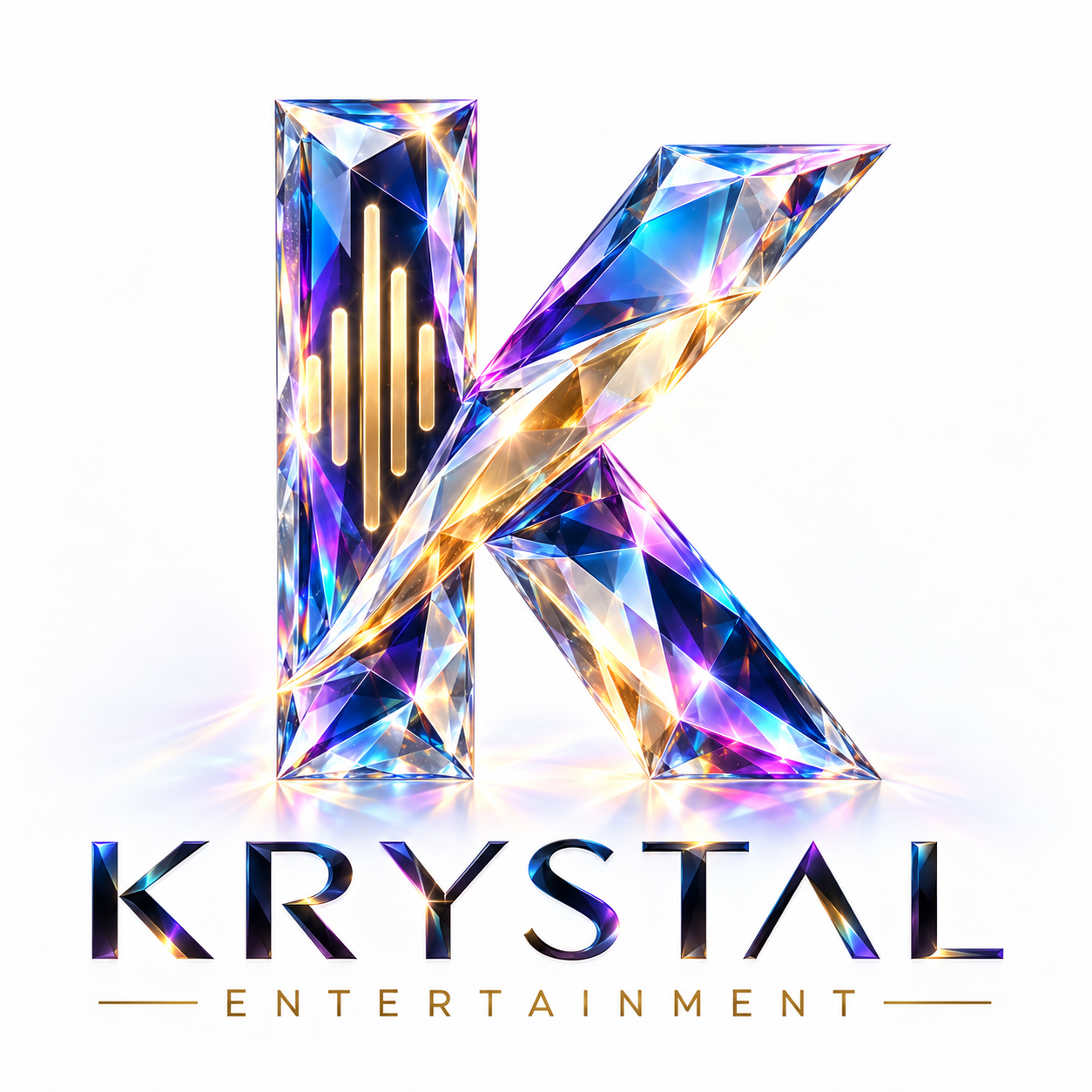Krystal Entertainment crystal K logo
